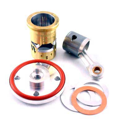 Camisa pistón biela y culatín Novarossi